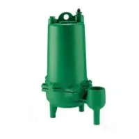 Bomba para lodos Mayers – Bomba sumergible para aguas residuales serie MW monofásico y trifásico, 1 y 2 HP